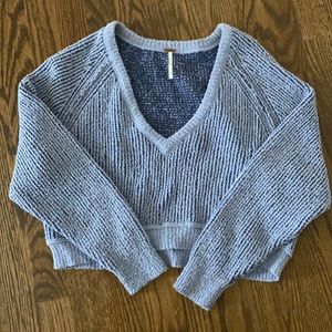 Free people crop sweater
